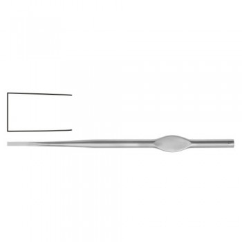 Walter Osteotome Stainless Steel, 19 cm - 7 1/2" Blade Width 12.0 mm